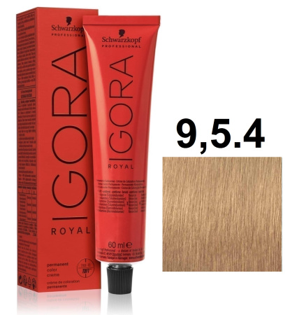 Schwarzkopf Igora Royal Крем-краска для волос 9,5/4 светлый блондин бежевый 60мл