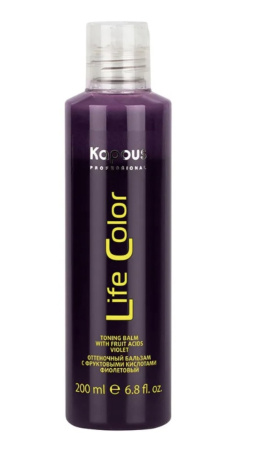 Kapous Professional Бальзам оттеночный для волос Life Color Фиолетовый 200мл