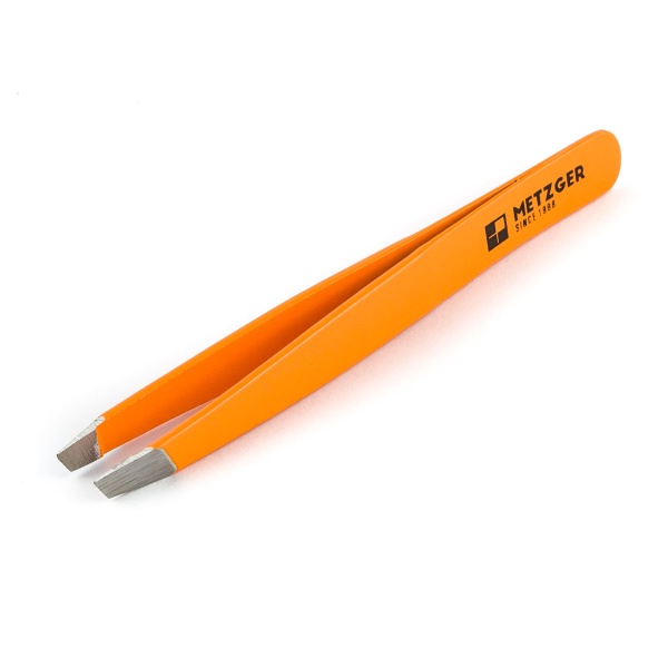 Metzger/Syndicut Пинцет для бровей прямой PT-13 в ассортименте 6 цветов