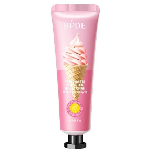 BPDE Крем для рук Ice cream клубника 30 мл
