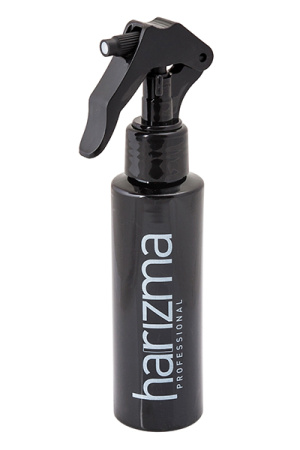 Harizma Распылитель для волос парикмахерский пластиковый (пульверизатор для воды) черный 150 мл