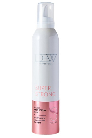 Dew Professional Мусс для волос сверхсильной фиксаци Super Strong 350мл