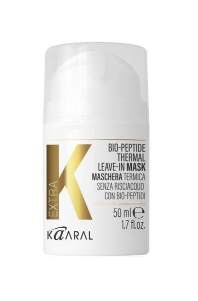 Kaaral Extra K Термомаска для волос несмываемая с биопептидами Bio-Peptide Thermal Leave In Mask 50мл