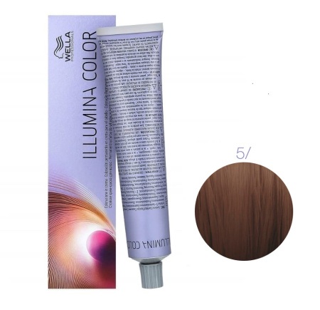 Wella Illumina Color крем-краска для волос 5/ светло-коричневый 60мл
