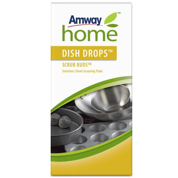 Amway Губка для посуды металлическая 4шт (110490)