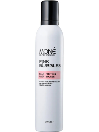 Mone Professional Легкий мусс для кондиционирования и моделирования волос Milk Protein Hair Mousse 300мл