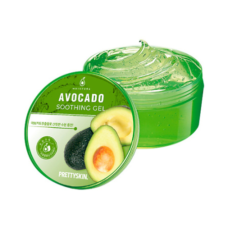 PrettySkin Гель для лица и тела мультифункциональный с экстрактом авокадо Multifunctional Gel With Avocado 300 мл