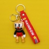 Брелок Капхед/ красные штаны (Rainbow)