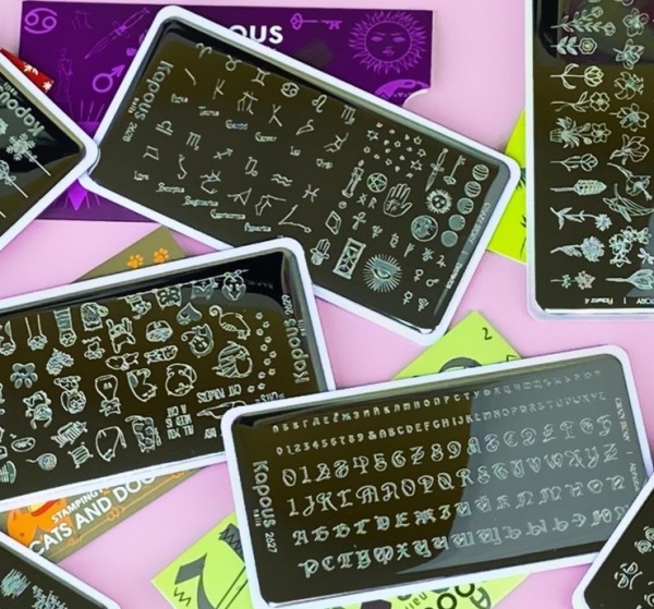 Kapous_Nail стемпинг пластины 1