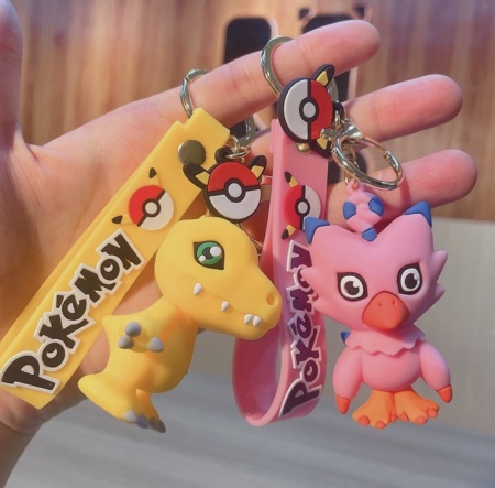 Брелок Приключения Дигимонов/ Динозавр Агумон (Pokemon)