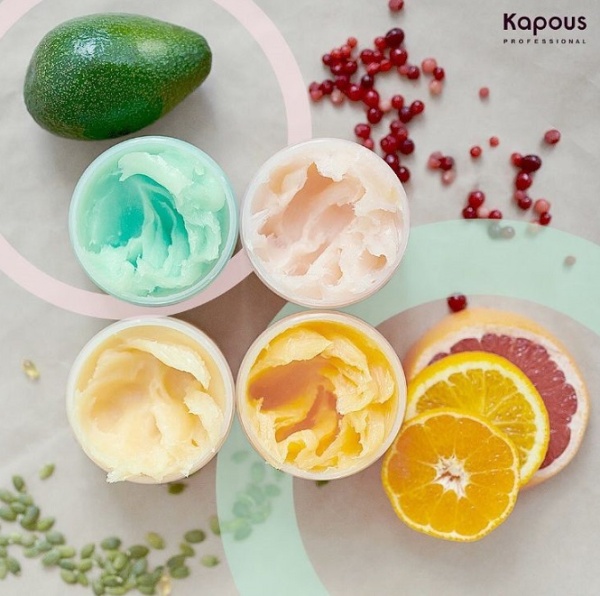 Kapous Парафин-крем VITAMIN complex с маслом семян Тыквы и витаминами A, E, F 300мл