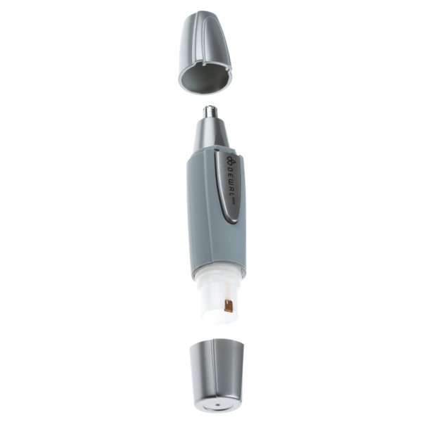 Триммер DEWAL 03-707 для стрижки в носу и ушах, серебрянный