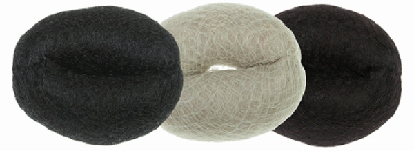 Dewal Валик для волос искусственный волос блондин d 14 см