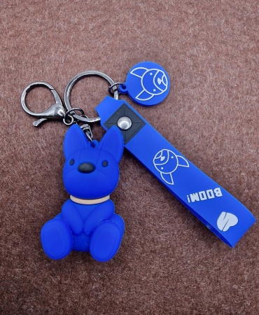 Y&M Брелок Собака синий (Boom!)