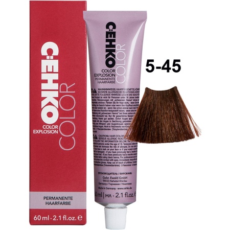 CEHKO Color Explosion крем-краска для волос 5/45 темно-медно-красный 60мл