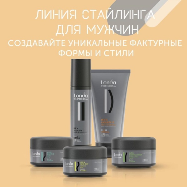 Londa Professional Глина матовая для волос нормальной фиксации Shift it 75мл
