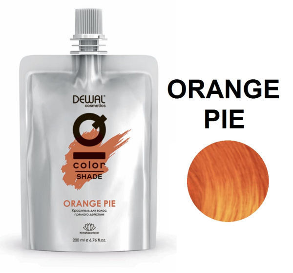 Dewal Cosmetics Пигмент прямого действия IQ Color Shade Orange Pie (оранжевый) 200мл