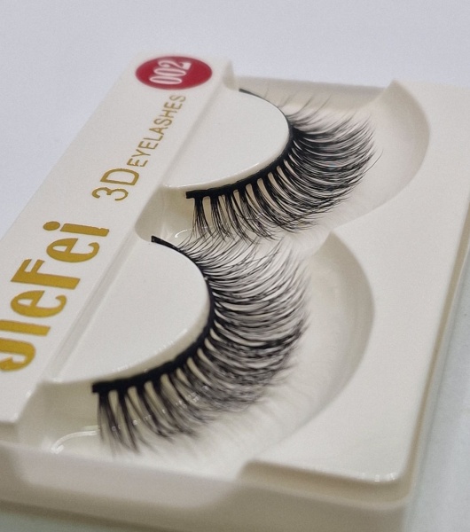 Y&M Ресницы накладные 3D Натуральный эффект JieFei №002