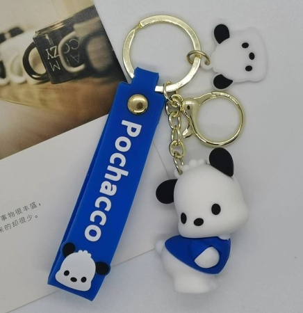 Брелок Медведь в синей футболке (Pochacco)