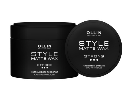 Ollin Style Воск матовый для волос сильной фиксации Strong Hold Matte Wax 50гр