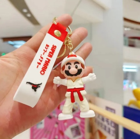 Y&M Брелок Супер Марио/ Марио белое кимоно 2 (Mario)
