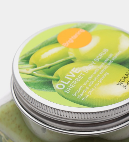 Wokali Скраб для тела Олива Olive Sherbet Body Scrub 350мл