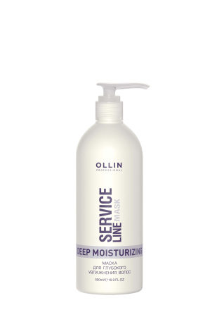 Ollin Service Line Маска для глубокого увлажнения волос Deep Moisturizing Mask 500мл