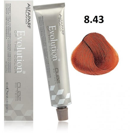 Alfaparf Milano Evolution of the Color Крем-краска для волос 8/43 светлый медно-золотистый блонд 60мл
