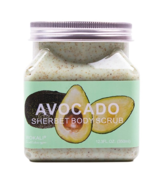 Wokali Скраб для тела Авокадо Avocado Sherbet Body Scrub 350мл