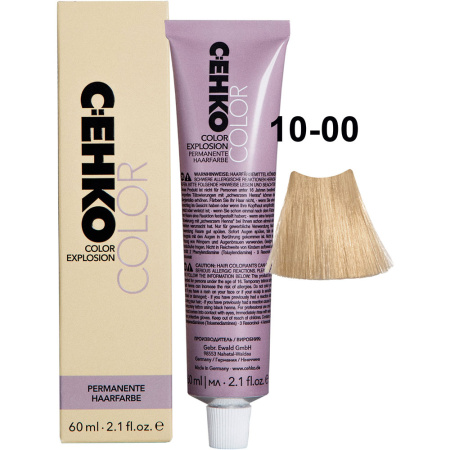 CEHKO Color Explosion крем-краска для волос 10/00 ультра-светлый блондин 60мл