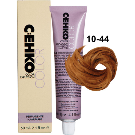 CEHKO Color Explosion крем-краска для волос 10/44 ультра-светлый блондин интенсивно-медный 60мл