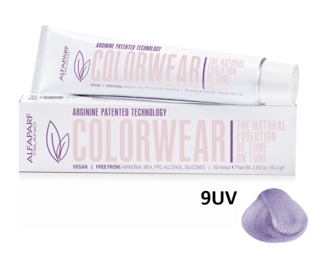 Alfaparf Milano Color Wear Краситель для волос тон-в-тон 9 UV очень светлый ультра фиолетовый блонд 60мл
