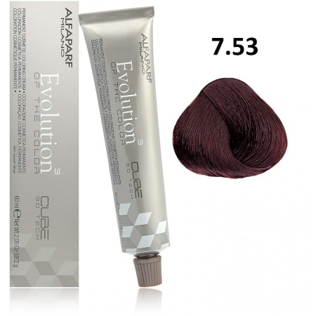 Alfaparf Milano Evolution of the Color Крем-краска для волос 7/53 средний махагоново-золотистый блонд 60мл