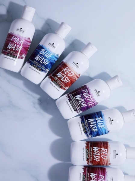 Schwarzkopf Color Wash для волос бессульфатный Purple (Фиолетовый) 300мл