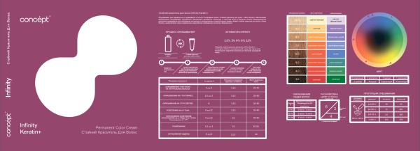 Палитра Concept Infinity (112 оттенков) 2024
