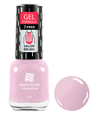 Brigitte Bottier Лак для ногтей Gel Formula №77 (розовая пастель) 12мл