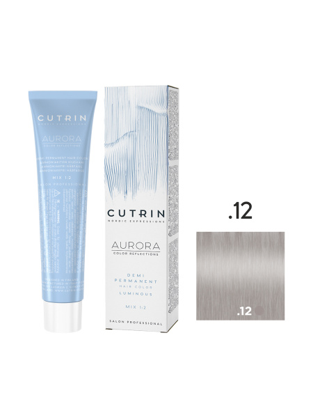 Cutrin Aurora Demi крем-краска для волос /12 Ледяной щербет 60мл