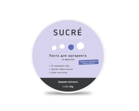 SUCRE Паста сахарная Средняя 200гр