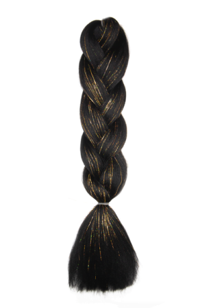 Канекалон 2 Braids To Shine Hairshop, черный натуральный оттенок