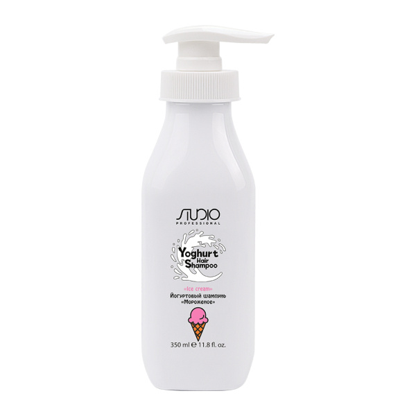 Kapous Professional Studio Йогуртовый шампунь для волос Мороженое 350мл