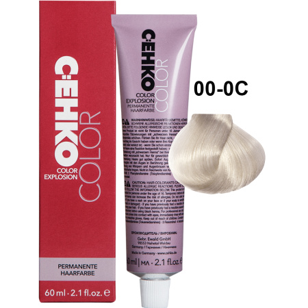 CEHKO Color Explosion крем-краска для волос 00/0C разбавитель цвета классик 60мл