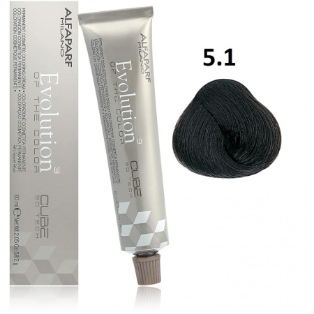Alfaparf Milano Evolution of the Color Крем-краска для волос 5/1 светлый пепельный коричневый 60мл