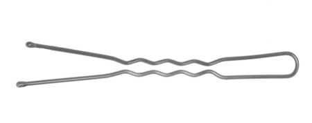 Шпильки Dewal волна 60 мм (200 гр) серебристые