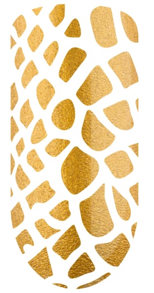 IRISK Stamp Chrome Лак-краска для стемпинга (002 золотая лихорадка) 8мл