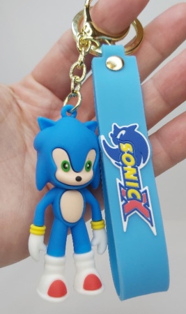 Y&M Брелок Соник голубой (Sonic Х)