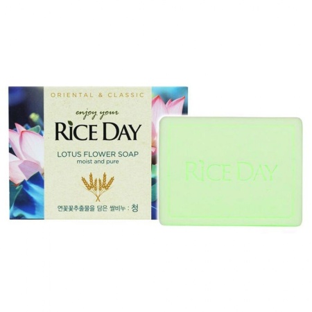 Lion Мыло туалетное с экстрактом лотоса Riceday Soap (Cheong) 100гр