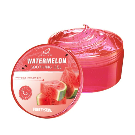 PrettySkin Гель для лица и тела мультифункциональный с экстрактом арбуза Multifunctional Gel With Watermelon 300 мл