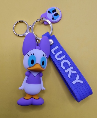 Брелок Дейзи Дак фиолетовое платье (Lucky)