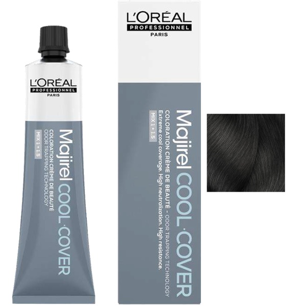 L'Oreal Professionnel Majirel Cool Cover Крем-краска 4 шатен 60мл