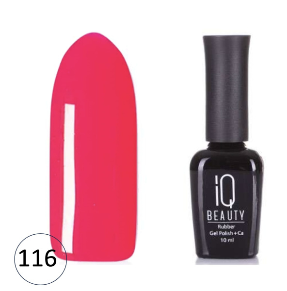 IQ Beauty Гель-лак для ногтей каучуковый №116, Divine IQ Beauty 10мл